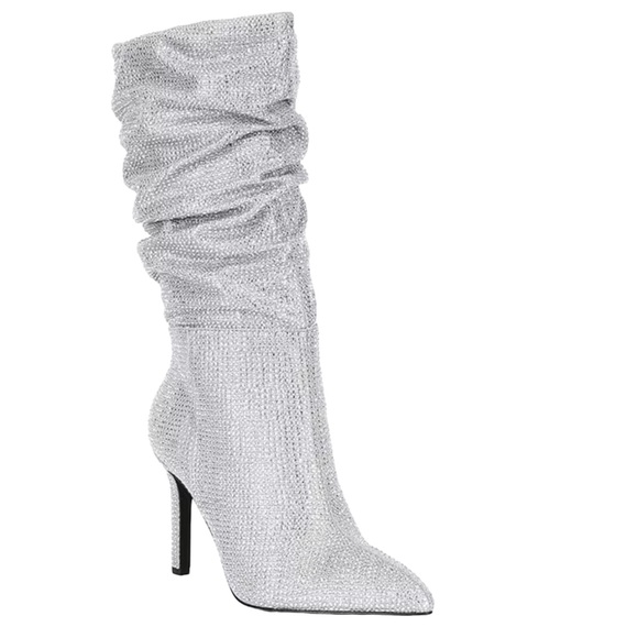 Gianni Bini x Nastia Liukin the KIKI Rhinestone Slouchy Dress Boot - Picture 6 of 11